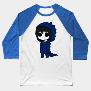 bloody painter dinosaur chibi Baseball T-Shirt